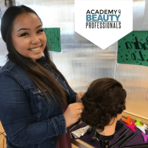 Your career starts here. Cosmetology Student