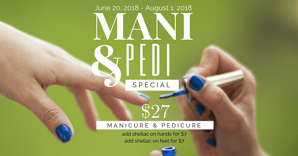 Mani and Pedi Special (1) Manicure and Pedicure Special